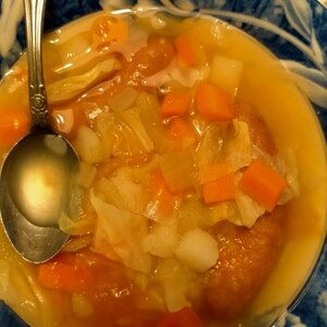 ＊トマト缶不使用！野菜の甘みミネストローネ＊